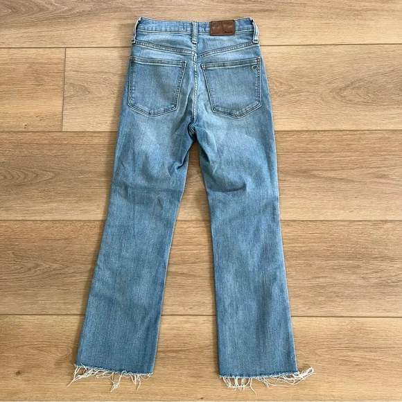 Madewell Cali Demi Boot Jeans Size 24 - Picture 8 of 11